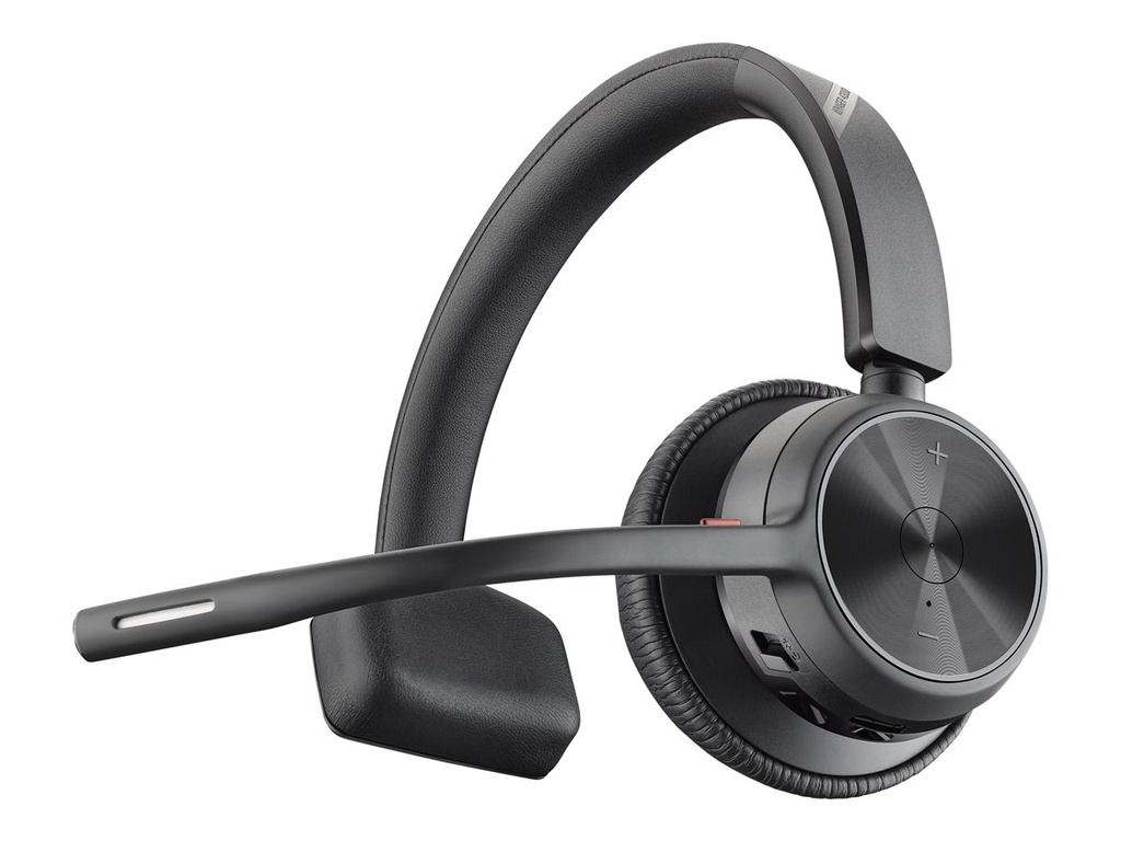 Poly 77Y94AA Voyager 4310 Draadloze Headset USB-C + Adapter Zwart