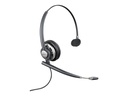 Poly 8R708AA#ABB EncorePro HW710 Bekabelde Headset USB-A + Case Zwart