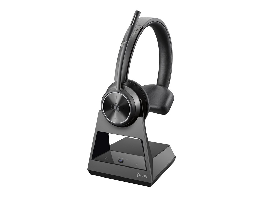 Poly 8L575AA#ABB Savi 7310 Casque sans fil Teams DECT 1880-1900 MHz Noir