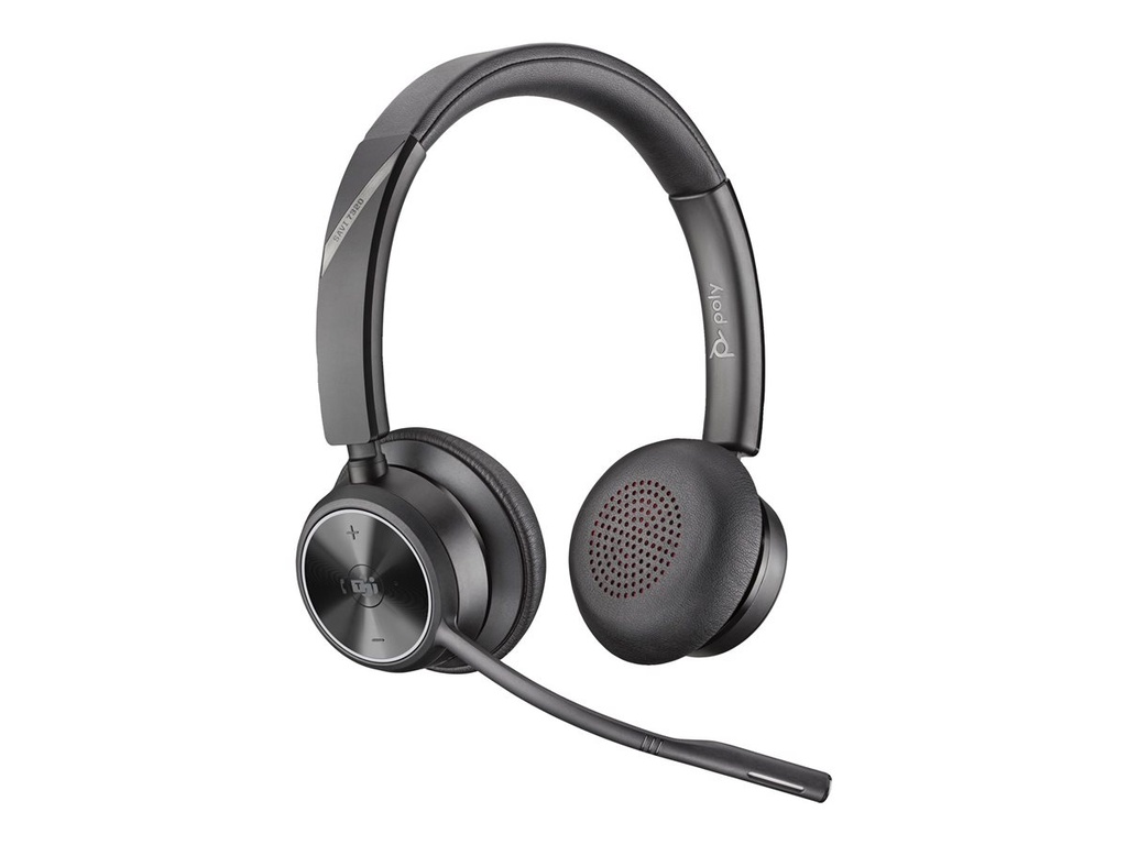 Poly 8Y9B7AA#ABB Savi 7320 Draadloze Headset DECT 1880-1900 MHz Zwart