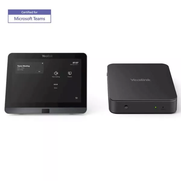 Yealink MCOREKIT-C4-MS Roomsystem Microsoft Teams Noir