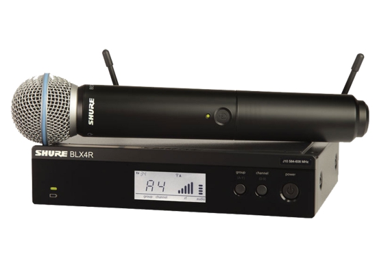 Shure Handheld Wireless System BLX24RE/B58 (H8E) 