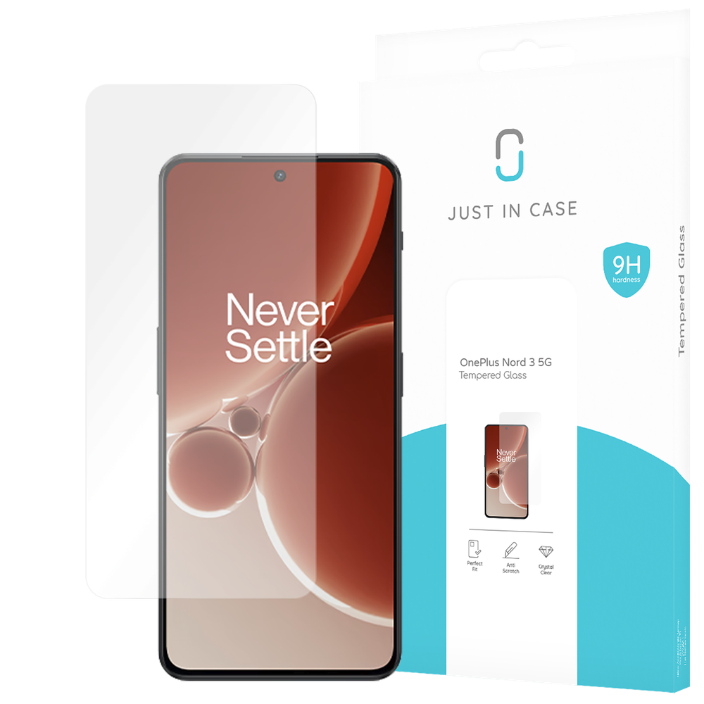 Just in Case 8282378 Screenprotector Gehard Glas OnePlus Nord 3 5G