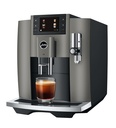 Machine à expresso entièrement automatique Jura E8 Dark Inox (Ec)
