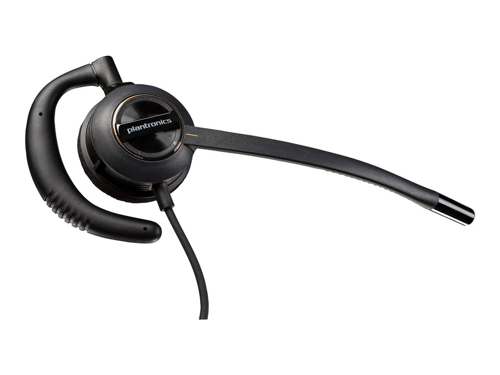 Poly 783P3AA#ABB EncorePro 530 Bekabelde Headset Quick Disconnect Zwart