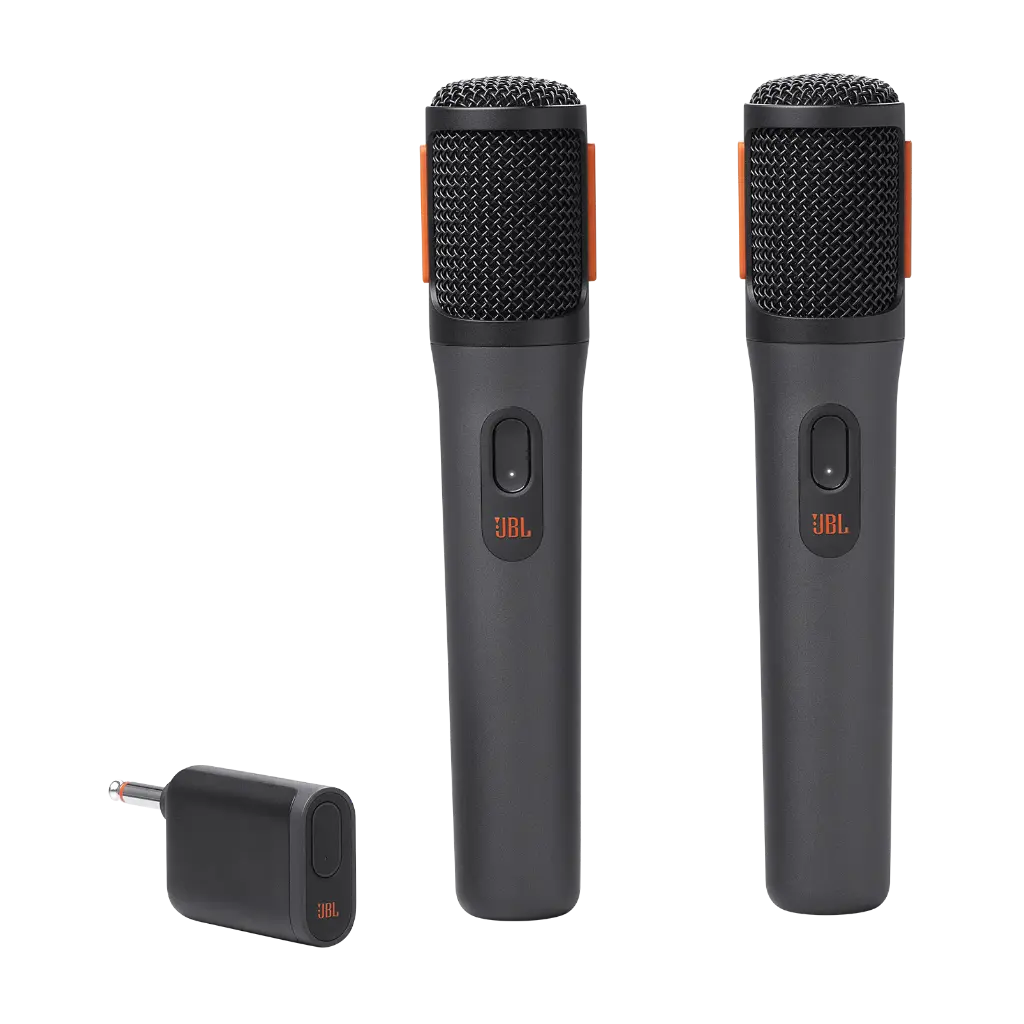 JBL Wireless Microphones Partybox 2 pieces Black