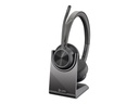 Poly 77Z31AA Voyager 4320 Draadloze headset Bluetooth USB-C Zwart