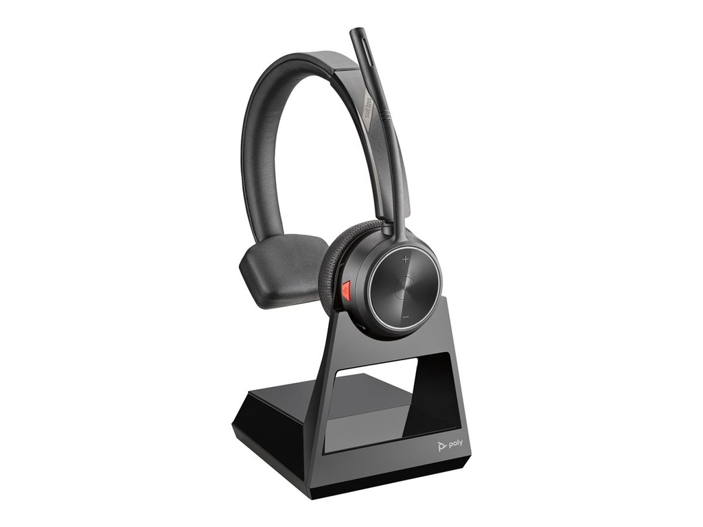 Poly 8D3G9AA#ABB Savi 7210 Wireless HEadset DECT 1880-1900 MHz Black