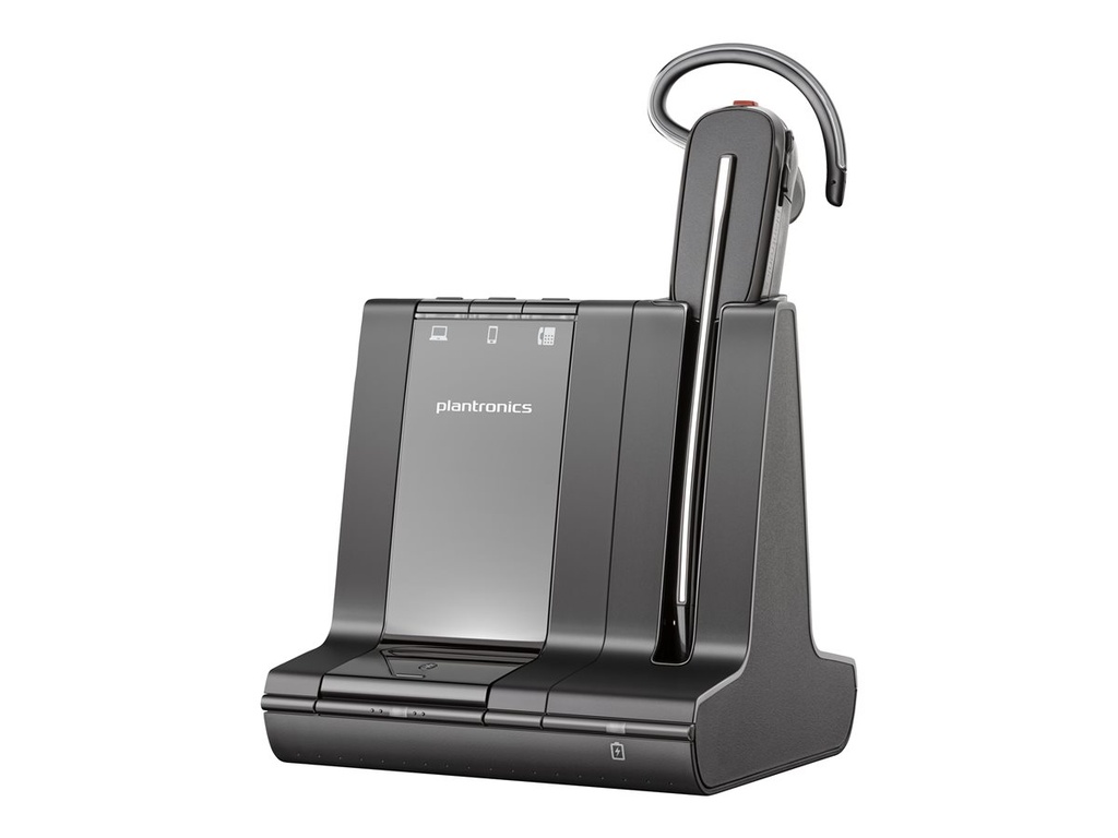 Poly 8D3G6AA#ABB Savi 8240-M Casque sans fil Teams DECT 1880-1900 MHz Noir