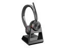Poly 8D3G8AA#ABB Savi 7220 Draadlzoe Headset DECT 1880-1900 MHz Zwart