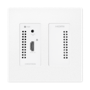 Crestron DM-NVX-E20-2G-W-T DM NVX 4K60 4:2:0 Network AV Encoder Wall Plate White