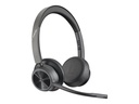 Poly 7Y211AA Voyager 4320-M Draadloze Headset + Adapter Zwart
