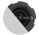 Audac Safelatch™ 2-way 4" Ceiling speaker with Twist-Fix™ Grill White - CALI424I/W 