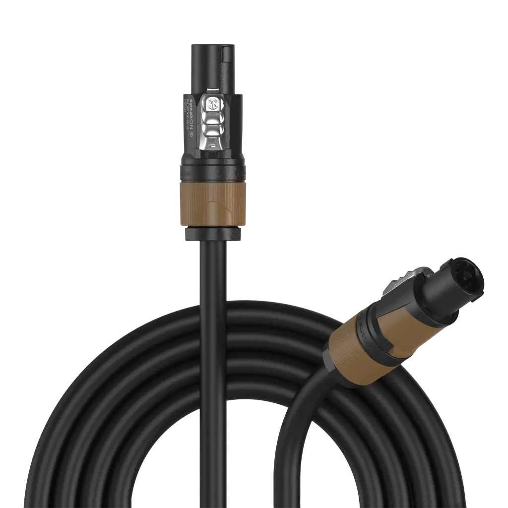 Câble SpeakON 2 pôles Procab PRA522/20 HighFlex 20 m Noir