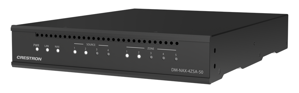 Crestron DM-NAX-4ZSA-50 4+1 Zone Streaming Mixing Amplifier DM NAX