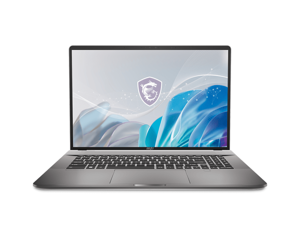 MSI Creator Z17 HX Studio A14VGT-285BE Laptop i7-14700HX 17" 32 GB DDR5-SDRAM 2 TB SSD RTX 4070 Grijs 