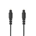 Câble audio optique TosLink Nedis CAGL25000BK10, 1 m, noir
