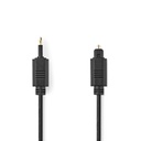 Nedis CAGL25100BK10 Câble audio optique TosLink - Mini-Toslink 1 m Noir