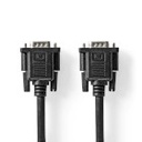 Nedis CCGL59100BK50 VGA Cable VGA - VGA Female Nickel Plated 1280x800 5m Black