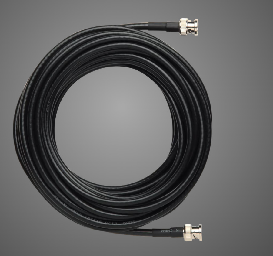 Shure UA850 - Antennekabel coaxiaal BNC 15 m Zwart