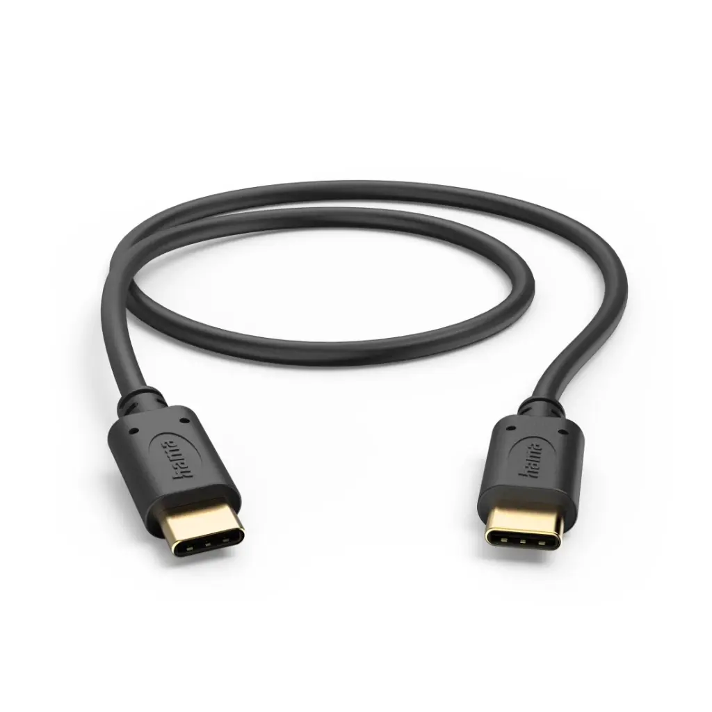 Hama 00201706 USB-C Kabel USB2.0 50cm Zwart