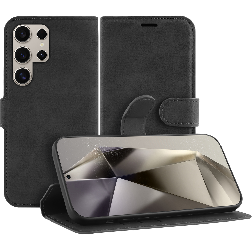 Just in Case 8326522 Premium Wallet Case Samsung Galaxy S24 Ultra Zwart