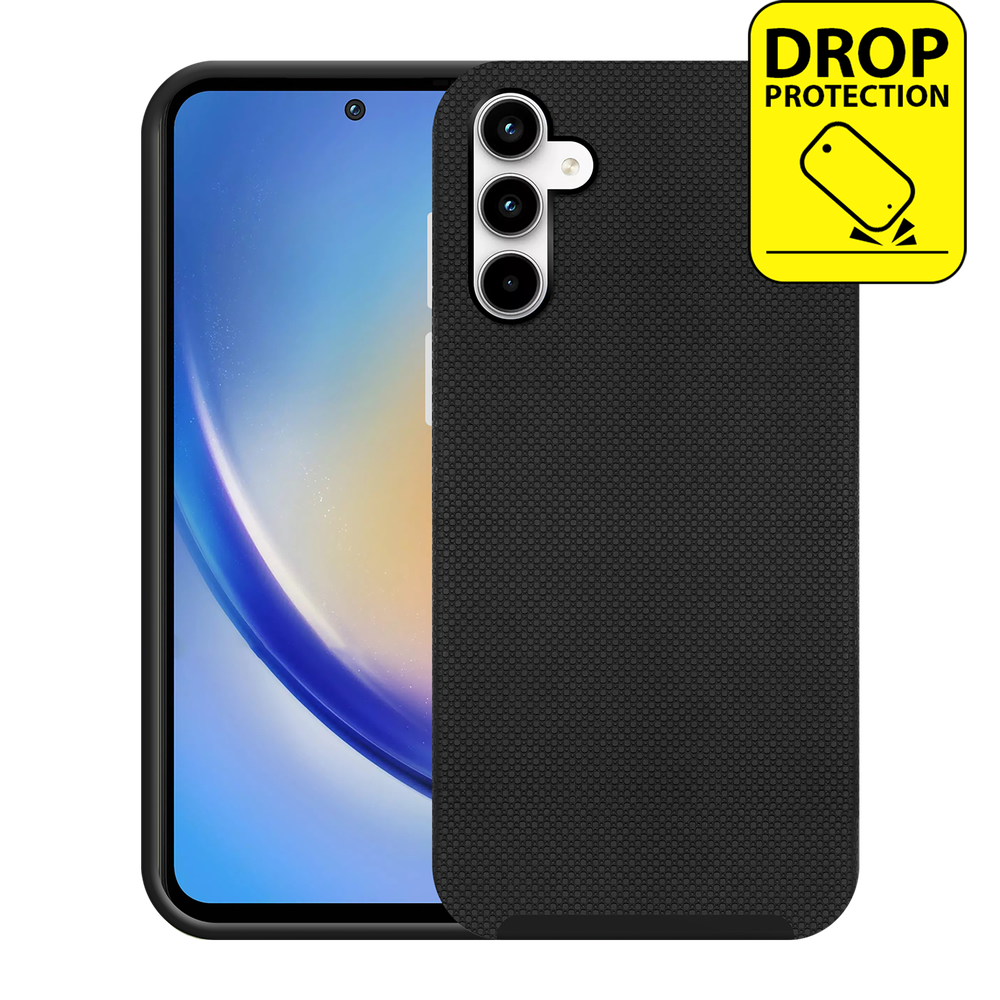 Just in Case 8446305 Armor Case Samsung Galaxy A35 Zwart