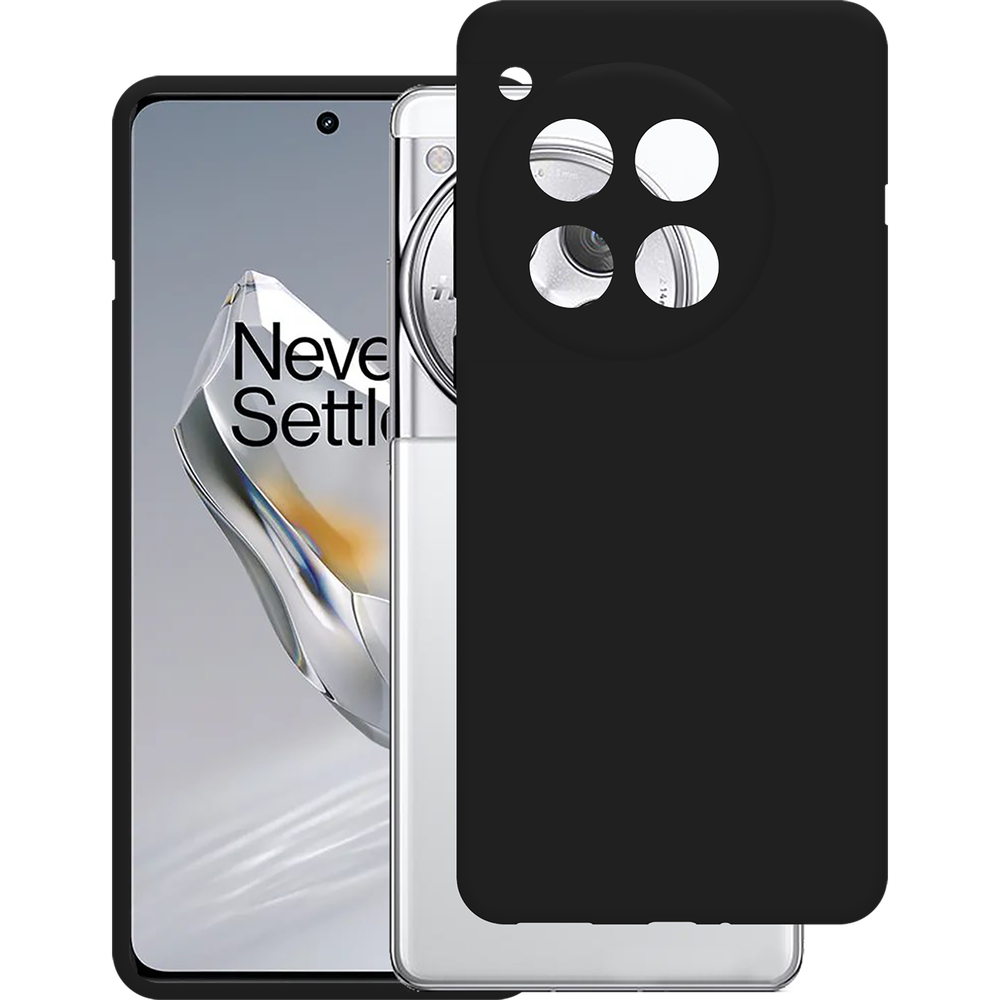 Just in Case 8447647 Soft TPU Case OnePlus 12 Noir