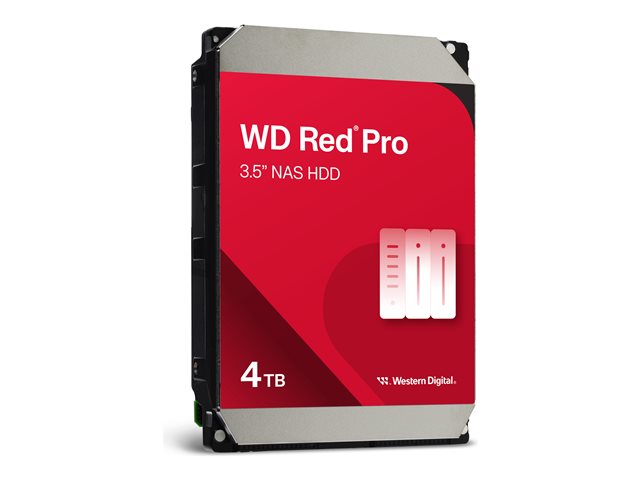Disque dur de serveur Western Digital WD4005FFBX Rouge 4 To 3,5" SATA