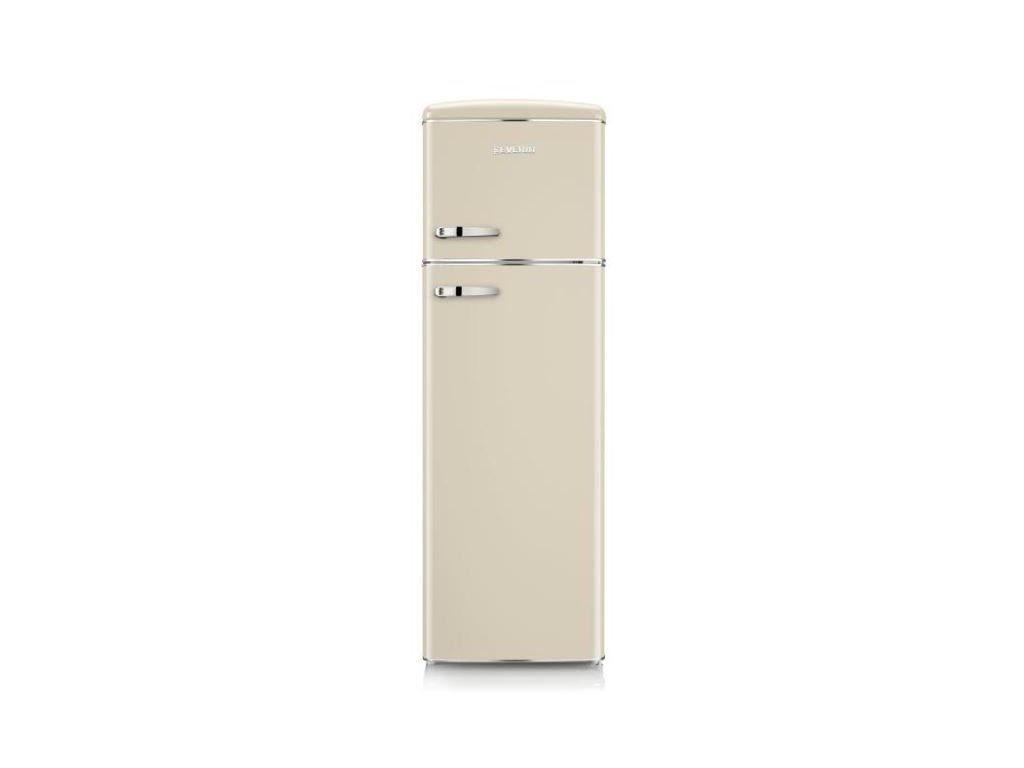 Severin RKG8985 fridge freezer combination 194 + 52l 167cm Beige