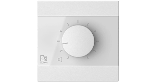 Audac - WP200/W -Volumeregelaar op afstand wit    