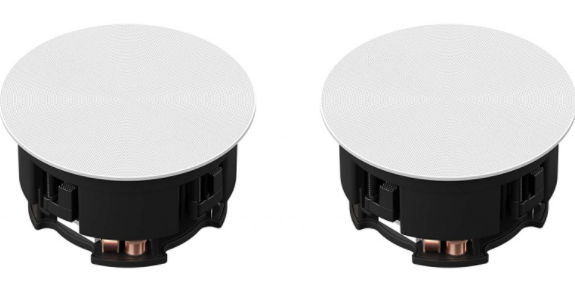 Sonos In-Ceiling inbouwspeakers 8" 20.3 cm (per paar) Wit