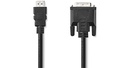 Nedis CCGL34800BK20 Câble adaptateur HDMI vers DVI-D 2,0 m