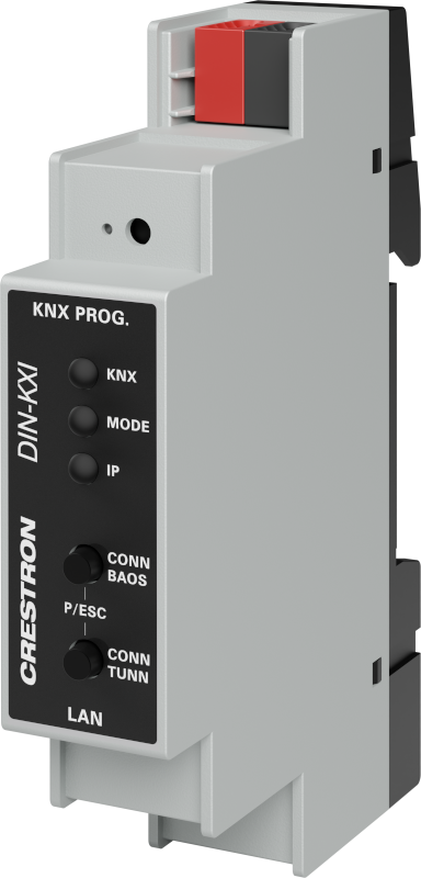 Crestron DIN-KXI KNX Secure IP Gateway DIN-railmontage Grijs