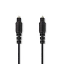 Câble audio optique TosLink Nedis CAGB25000BK20, 2 m, noir