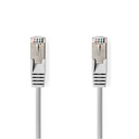 Nedis CCGT85320GY75 CAT6a network cable SF/UTP RJ45 7.5m Gray