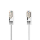 Nedis CCGT85320WT75 CAT6a network cable SF/UTP RJ45 7.5m White