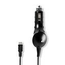 Nedis CCHAU100ABK Car Charger 5W 1A Micro-USB 1m Single Voltage Black