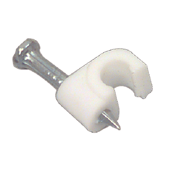 Nedis CLPRW-5 Cable Clips Clamp 5 mm White