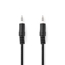 Nedis CAGT22000BK05 Stereo Audiokabel 3,5 mm Jack 50cm Zwart