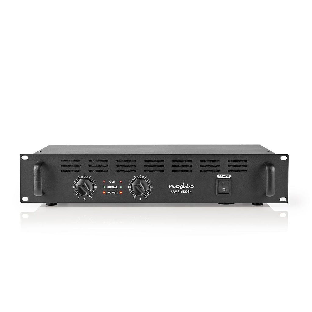 Nedis AAMP16120BK PA Amplifier 2x 150W @ 4Ω