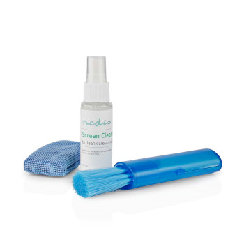 Nedis CLSN110BU Schermreiniger Spray 35 ml Wisser inbegrepen