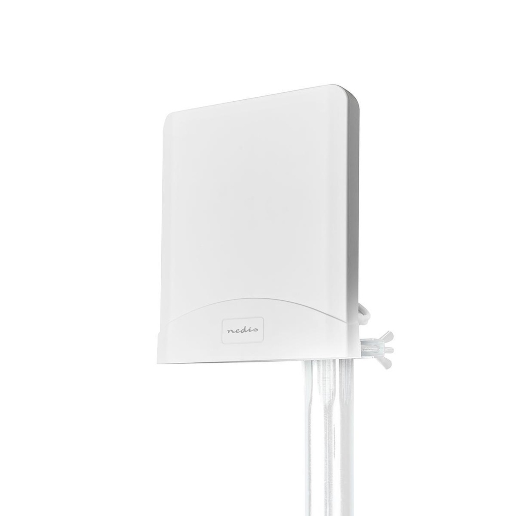 Antenne Nedis ANOR5G20WT 5G/4G/3G intérieure et extérieure 698-5 000 MHz, blanche