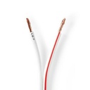 Nedis CAGW2500WT1000 Speaker-Kabel 2x 2.50 mm² CCA 100m Rood / Wit 