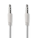Nedis CAGP22010WT10 Stereo Audio Cable 3.5 mm Jack 1m White