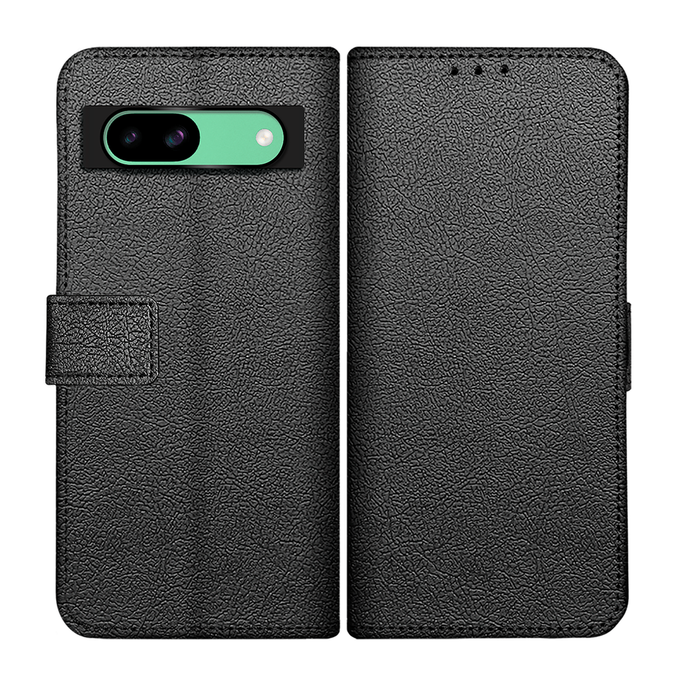 Just in Case 8488640 Classic Wallet Case  Google Pixel 8a Black