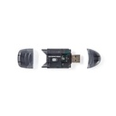 Nedis CRDRU2100BK Card Reader MMC / SD / SDHC / SDXC USB 2.0