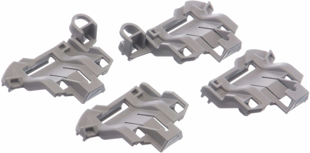 Siemens 00611473 Klemmen voor Bordenhouder 4 stuks Grijs