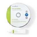 Disque de nettoyage pour lentille de disque Nedis CLDK110TP, 20 ml, pour lecteur Blu-ray/DVD
