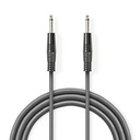 Nedis COTH23050GY30 Mono-Audiokabel 6,35 mm Jack 3m Grijs